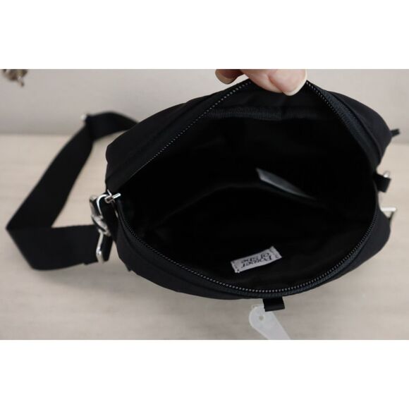 Athleta 471568-02 Women's O/S Black All About Vertical Crossbody Bag - Picture 3 of 16